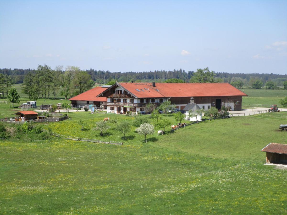 Ferienwohnung Biohof Babel Sachsenkam Exterior foto